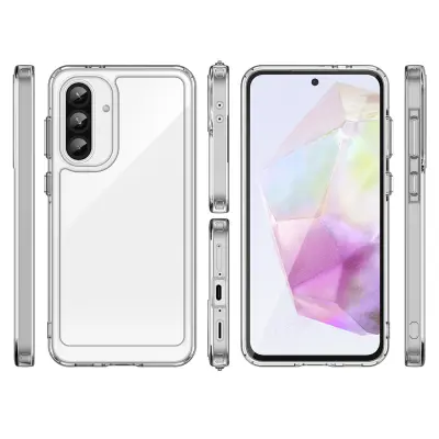 VELEPRODAJA OVITEK ZA SAMSUNG GALAXY A56 ZAŠČITNA S FLEKSIBILNIM OKVIRJEM PROZOREN