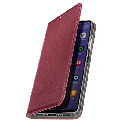 Ohišje za Samsung Galaxy A26 Clapet Magnetic Wallet Holder, Bordeaux