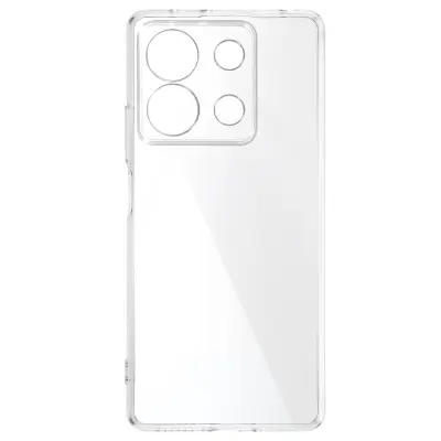 Ohišje za Xiaomi Redmi Note 13 5G Silikonsko zaščitena kamera, Prozorno