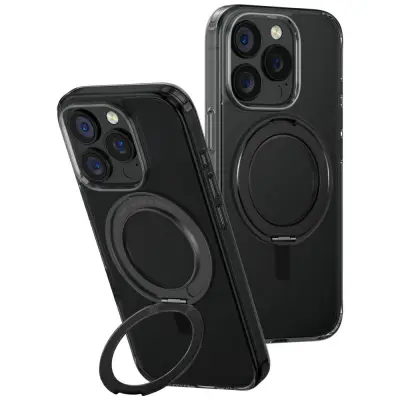 UNIKATNI OVITEK SWIVIX ZA IPHONE 16 PRO S STOJALOM ZA 360 ROTACIJE