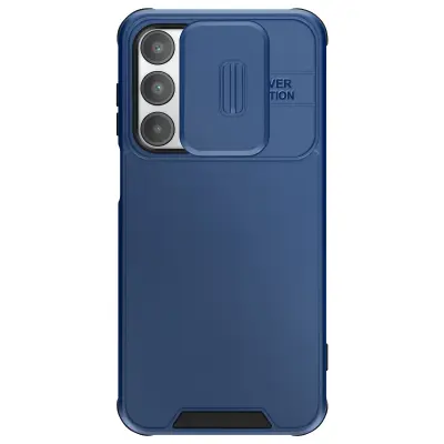 Ohišje za Samsung Galaxy A16 Odporno na udarce Sliding Camera Cover, Modra noč