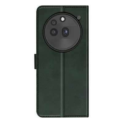 Ohišje za Nothing Phone 3a Pro Clapet Wallet Stand, Temno zelena