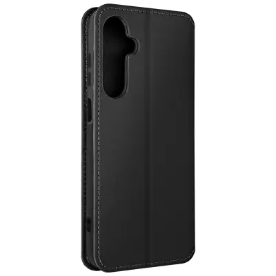 Ovitek za Samsung A15 5G preklopna dvojna podporna žepna funkcija, Črna
