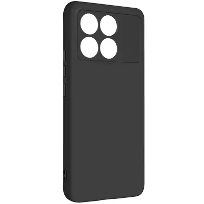 Ohišje za Xiaomi Poco X6 Pro 5G Poltrdna mehka na dotik, Črna
