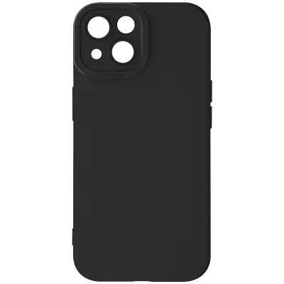 Ohišje za iPhone 13 Zaščitena kamera s podlogo, Črna