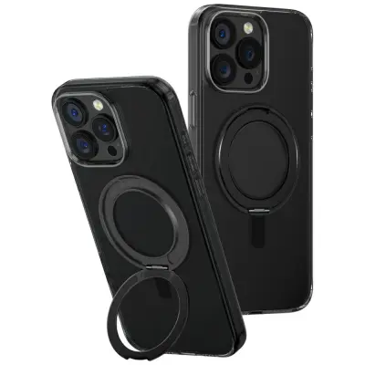 UNIKATEN OVITEK SWIVIX ZA IPHONE 16 PRO MAX S 360 STOPINJ VRTLJIVIM STOJALOM