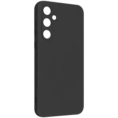 Ohišje za Samsung Galaxy A55 Poltrdni trak za roko, Črna