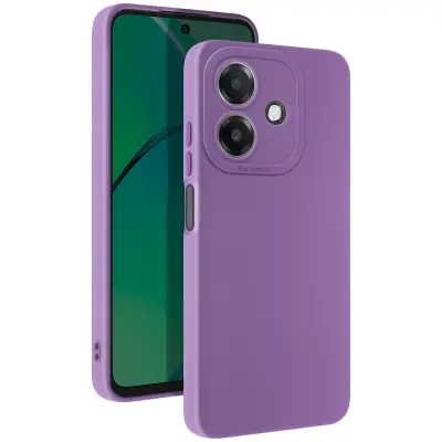 Ohišje za Oppo A40 Silikon Matte Camera Block Protected, Vijolična