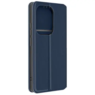 Torbica s preklopom za Xiaomi Redmi Note 13 Pro 4G Večnamenski, Modra noč