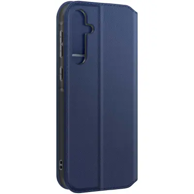 Torbica s preklopom za Samsung Galaxy A55 5G Večnamenski ventil, Modra noč