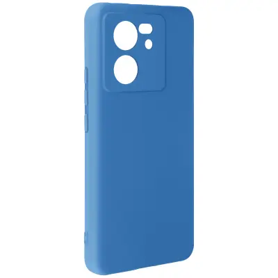 Ovitek za Xiaomi 13T in 13T Pro Semi-rigid Soft-touch Anti-fingerprint, Modra