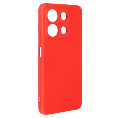 Ohišje za Xiaomi Redmi Note 13 5G Poltrdna mehka na dotik, Rdeča