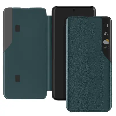 Ohišje za Xiaomi Redmi Note 14 Pro in 14 Pro Plus Clapet Video Support, Temno zelena