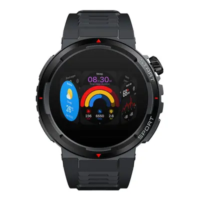 ZEBLAZE ARES 3 PLUS PAMETNA URA ZA ANDROID IOS FITNES PEDOMETER, SRČNI UTRIP