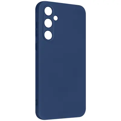 Ohišje za Samsung Galaxy A55 Serija poltrdnih pokrovov Soft Touch Fast Cover, Modra