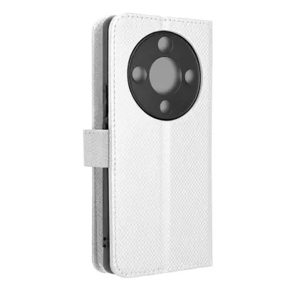 Ovitek za Honor Magic 6 Lite 5G Wallet Flip Stand Video, Bela