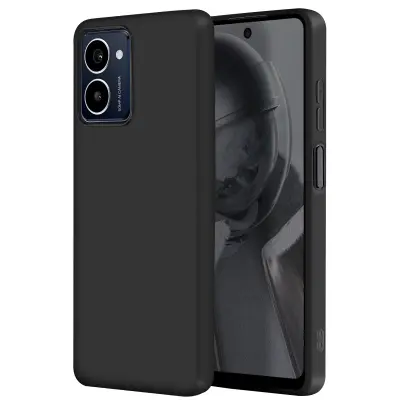 Ohišje za HMD Pulse Pro Silikonski zaključek Mate Soft Touch, Črna