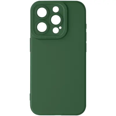 Ohišje za iPhone 15 Pro Zaščitena kamera, Zelena