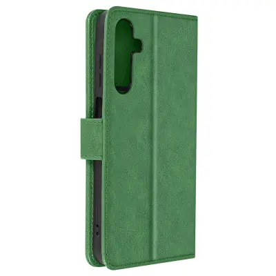 Etui za denarnico in video držalo za Samsung Galaxy A05s, Praprotno zelena