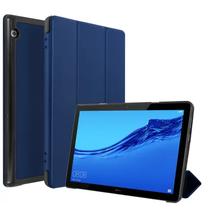 Ohišje za Huawei Mediapad T5 10'' zložljivo ohišje z video tipkovnico, Modra noč