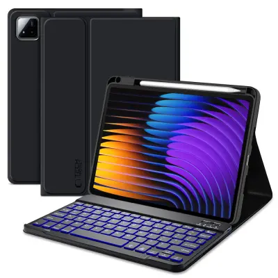 TECH-PROTECT SC PEN + TIPKOVNICA ZA XIAOMI PAD 7 7 PRO VISOKO KVALITETEN OVITEK