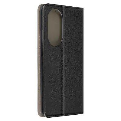 Torbica za Oppo Reno 10 / 10 Pro Imetnik kartice Flap Support, Črna