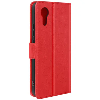 Torbica za Samsung Galaxy Xcover 7 Pokrov za podporo videoposnetkov, Rdeča