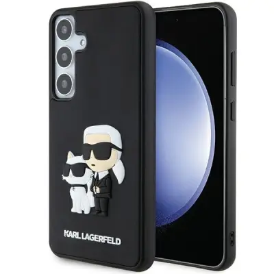 KARL LAGERFELD ETUI HARDCASE 3D GUMA ZA SAMSUNG S24 S921 CHOUPETTE