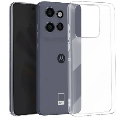 Tanko ohišje za Motorola Edge 50 Neo Debelina 0,3 mm Proti vlagi, Prozorno