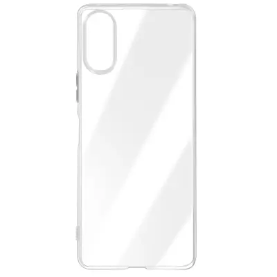 Ohišje za Sony Xperia 10 VI Prilagodljiva silikonska zaščita, Prozorno