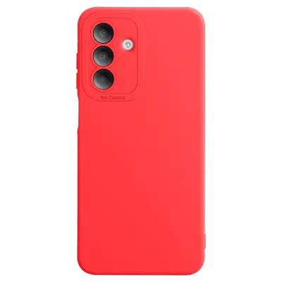 Ohišje za Samsung Galaxy A26 Silikonsko gladko zaščiteno pred blokom kamere, Rdeča