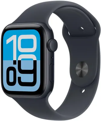 Apple Watch SE 3 GPS 40mm Midnight Aluminium Case with Midnight Sport Band - S/M