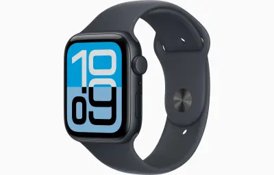 Apple Watch SE 3 GPS 40mm Midnight Aluminium Case with Midnight Sport Band - M/L