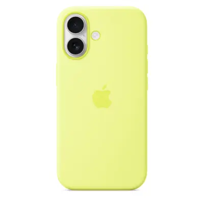 Ovitek APPLE iPhone 17 Silicone Case z MagSafe, Neon Yellow