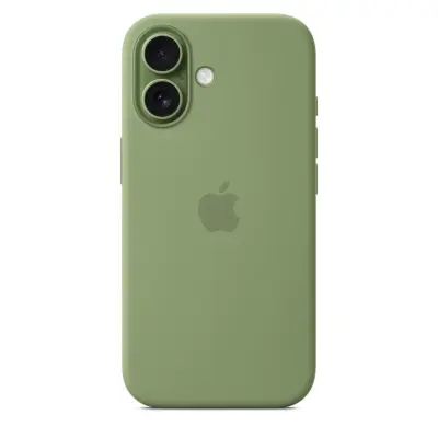 Ovitek APPLE iPhone 17 Silicone Case z MagSafe, Light Moss