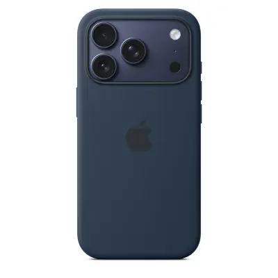 Ovitek APPLE iPhone 17 Pro Silicone Case z MagSafe, Midnight