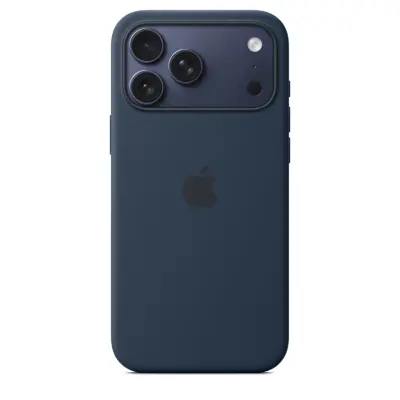 Ovitek APPLE iPhone 17 Pro Max Silicone Case z MagSafe, Midnight