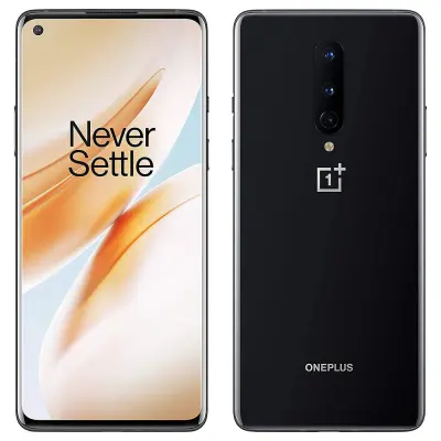 Obnovljeno - znaki rabe - Ecofone 8 5G crn 256 GB 12 GB ram dual sim