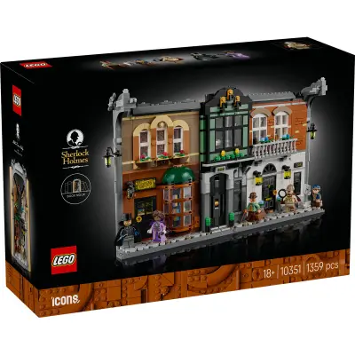 LEGO Icons 10351 Sherlock Holmes: Knjižna niša
