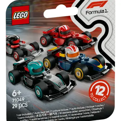 LEGO Minifigures 71049 Zbirateljski dirkalniki F1®