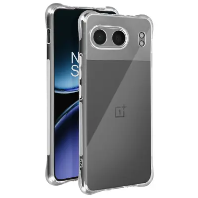 Ohišje za OnePlus Nord 4 Odporno na udarce, prilagodljivo, ojačani vogali, Prozorno