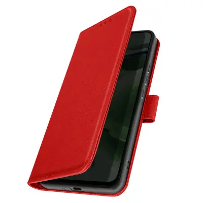 Etui za denarnico in video držalo za Samsung S9 Plus, Rdeča