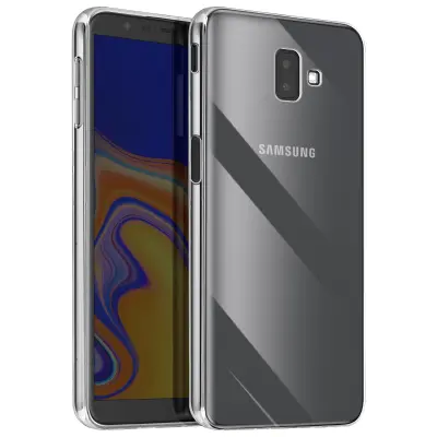 Ohišje za Samsung Galaxy J6 Plus Silikon Soft Thin Lightweight Design, Prozorno