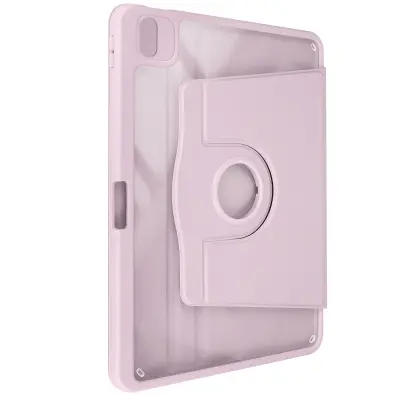 Torbica s preklopom za iPad Air 13 2024 Podporni ventil v stanju pripravljenosti, Rose clair