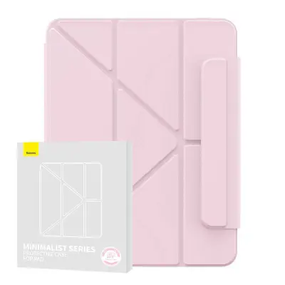 BASEUS MINIMALIST MAGNETIC CASE FOR PAD PRO 11″ (2018/2020/2021/2022) (BABY PINK)