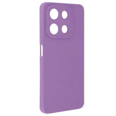 Ohišje za Xiaomi Redmi Note 13 5G Zaščitena kamera s podlogo, Vijolična
