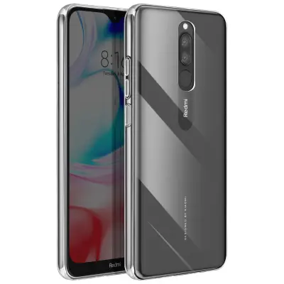 Ohišje za Xiaomi Redmi 8A in 8 Silikon Soft Thin Lightweight Design, Prozorno