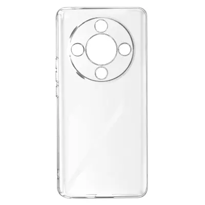 Ovitek za Honor Magic 6 Lite 5G iz mehkega in upogljivega silikona, Prozorno