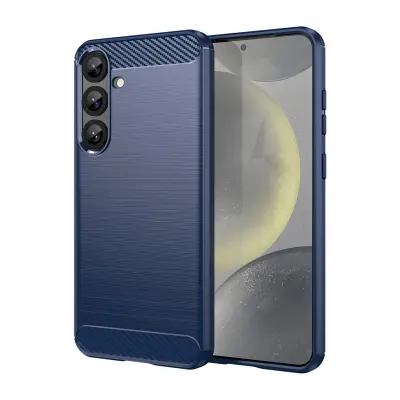 SILIKONSKI OVITEK HURTEL ZA SAMSUNG GALAXY S25+ CARBON OVITEK ZAŠČITA PRED PRASKAMI