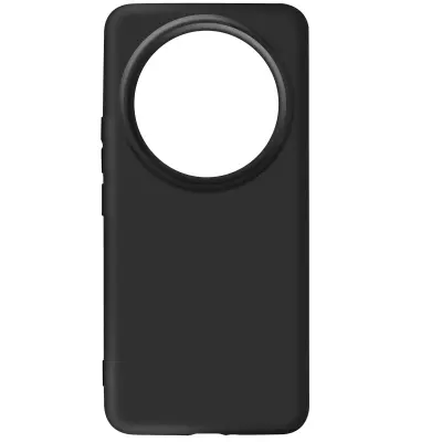 3mk, Ohišje za Xiaomi 14 Ultra Silikon Soft Touch Antichoc 1,25 m Matt Case, Črna